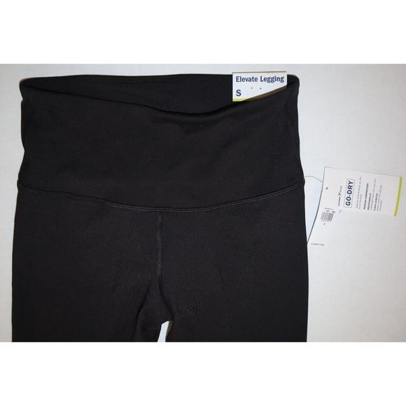 Old Navy Active Core Women's Sz S Black High-Rise Go-Dry 7/8 Ankle Leggings - Picture 4 of 7
